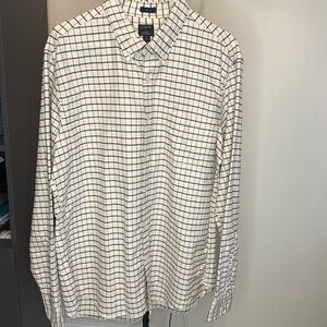 J Crew Factory Slim Flex Oxford Size XL